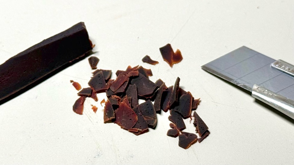 樹脂粘土グレイスのチョコチップ