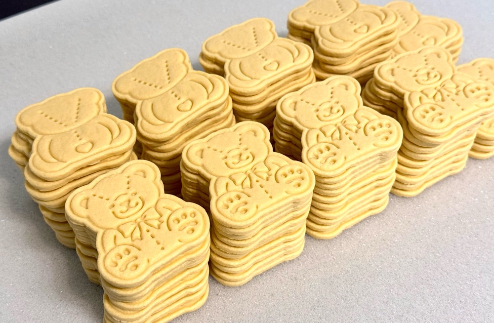 粘土のクッキー