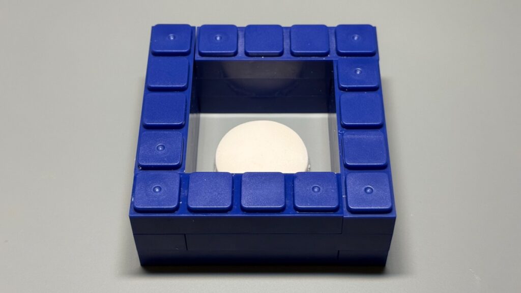 型取りブロックを積む