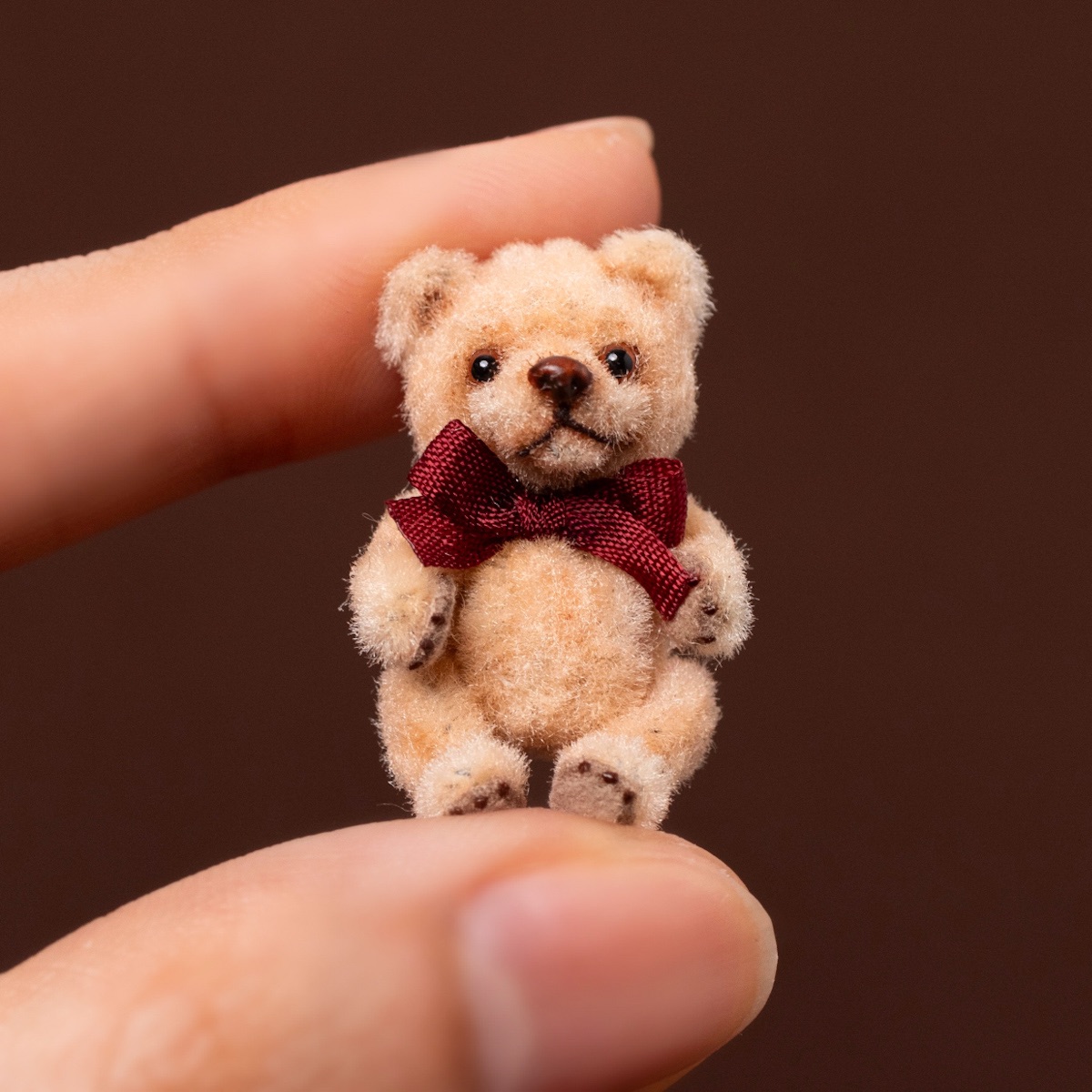 モールでできたテディベア