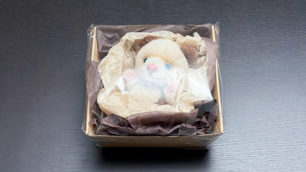 OPP袋に作品を入れる
