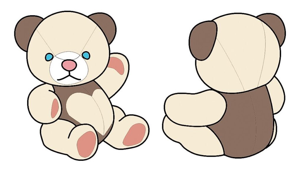 テディベアのデザイン案