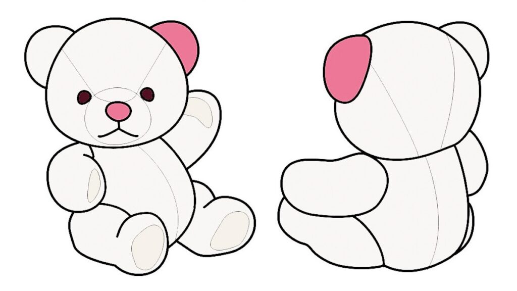 テディベアのデザイン案