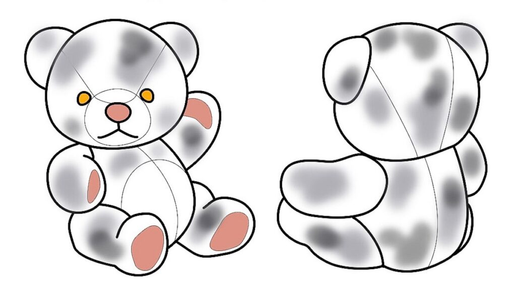 テディベアのデザイン案