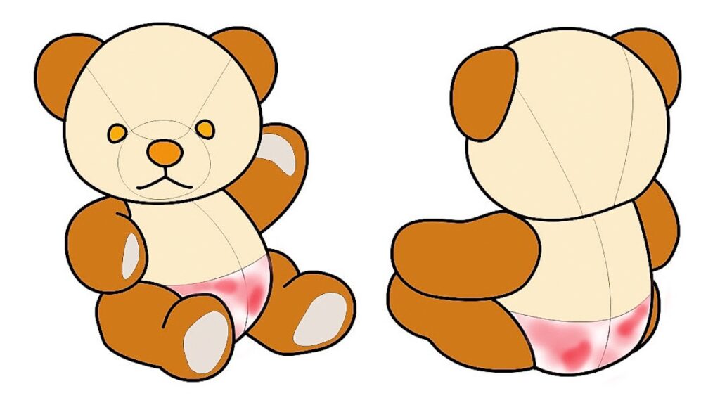 テディベアのデザイン案