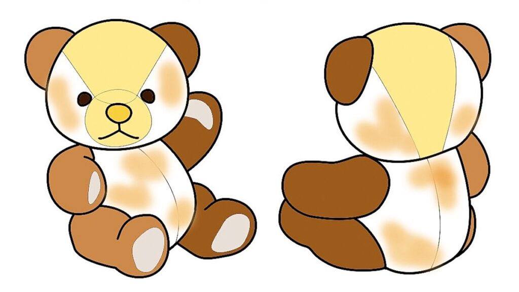 テディベアのデザイン案